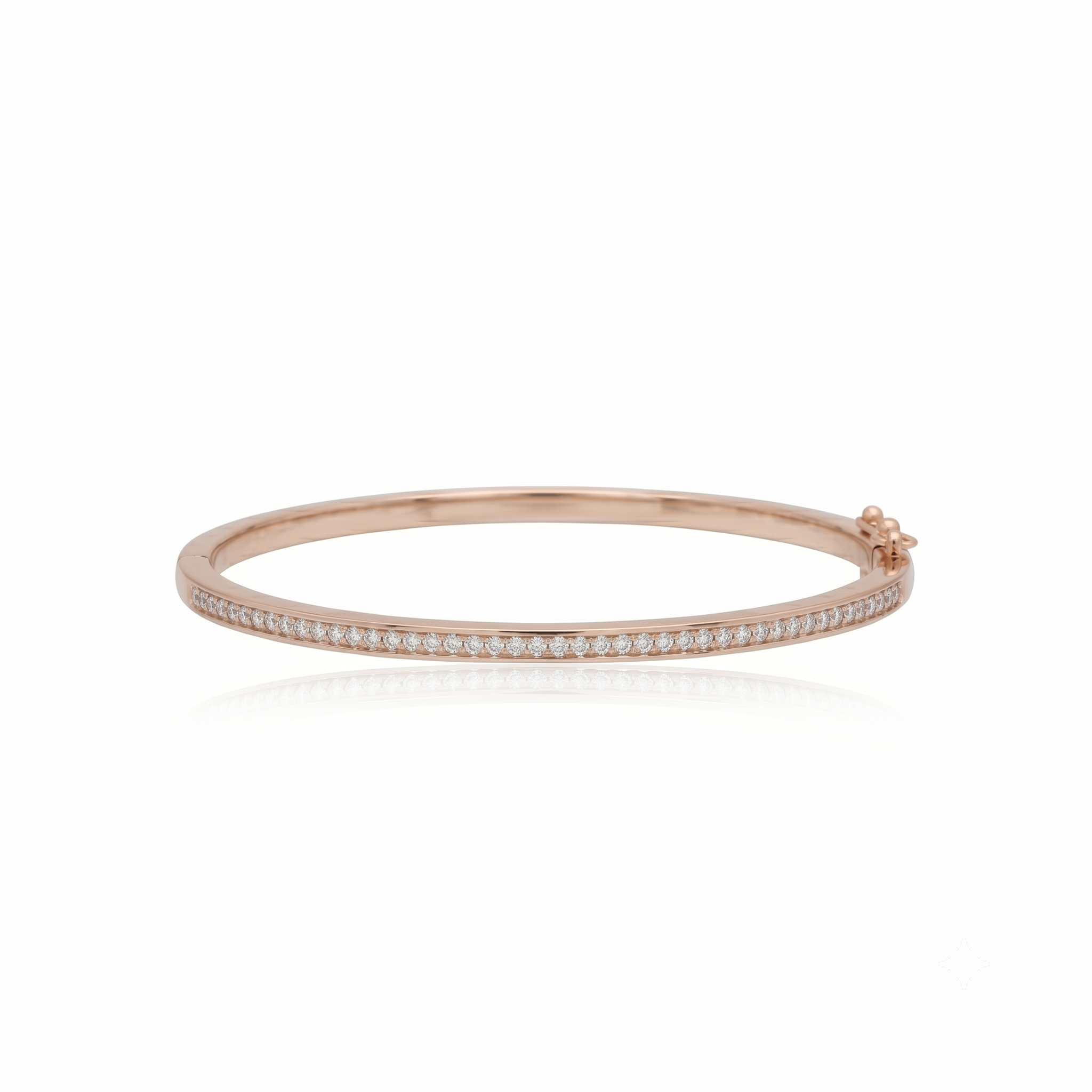 925 Silver Minimalist Gold Plated Open Bangle Bracelet for Women – CZ Diamond Accent Cuff Bracelet, Elegant Thin Stackable Jewelry for Daily Wear & Party | Women's Bangle